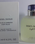 D&G Light Blue pour Homme Eau de Toilette 125ml(Tester)